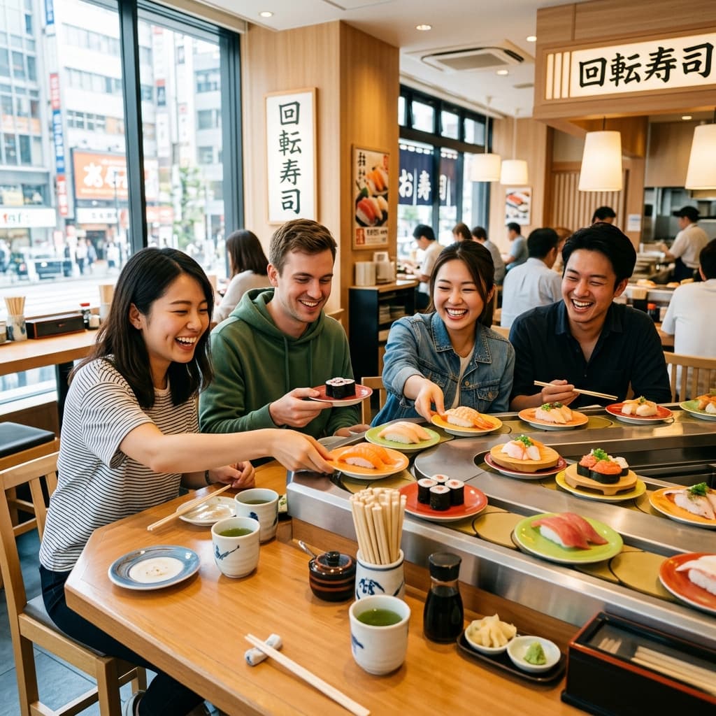 Clientes disfrutando